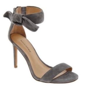 BANANA REPUBLIC Jasmine Sandals Suede Steel Grey